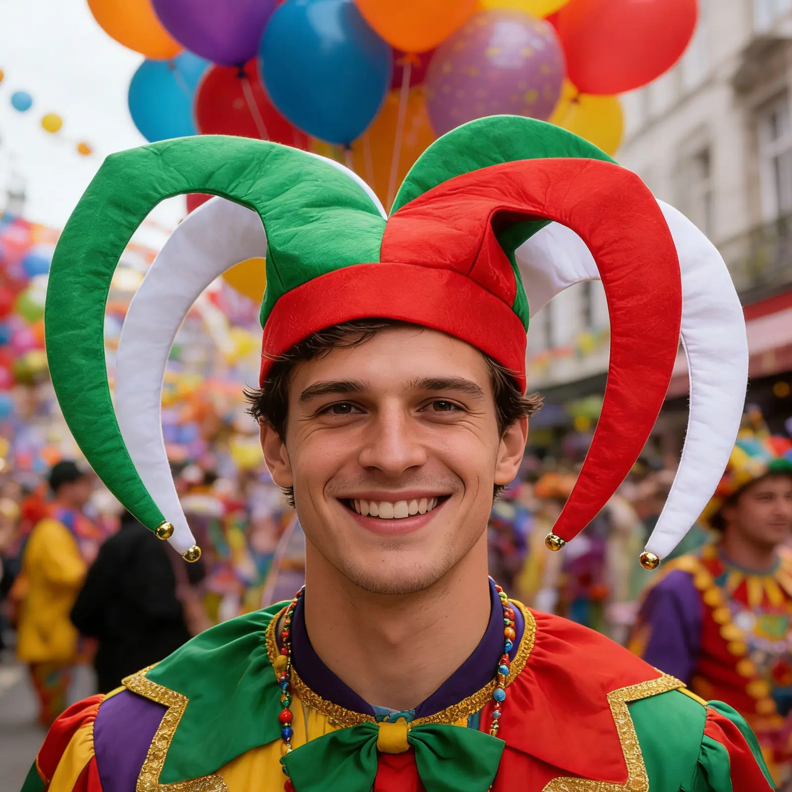 Mexico Clown Hat Lightweight Clown Headband Carnival Costume Circus Party Accessories Mardi Gras Headwear Carnival Headwear view 6