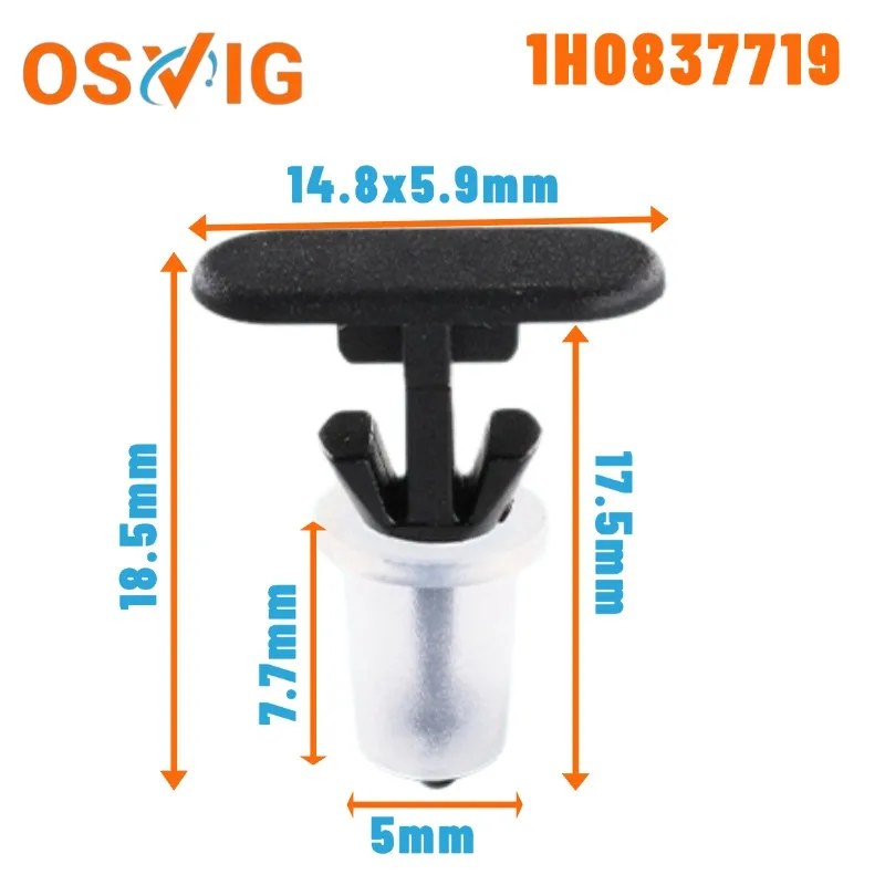 

10PCS Applicable to Volkswagen 1H0837719 model glass sealing strip clips
