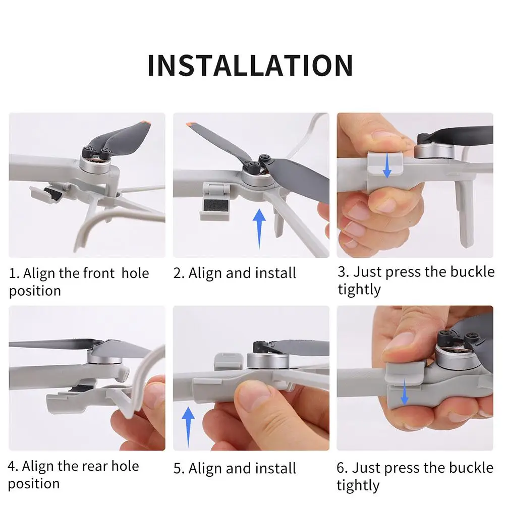 Hélice de caméra aérienne anti-collision pour importateur, anti-rayures, enlèvement rapide, pare-chocs de navette de protection pour DJI MINI 4 PRO