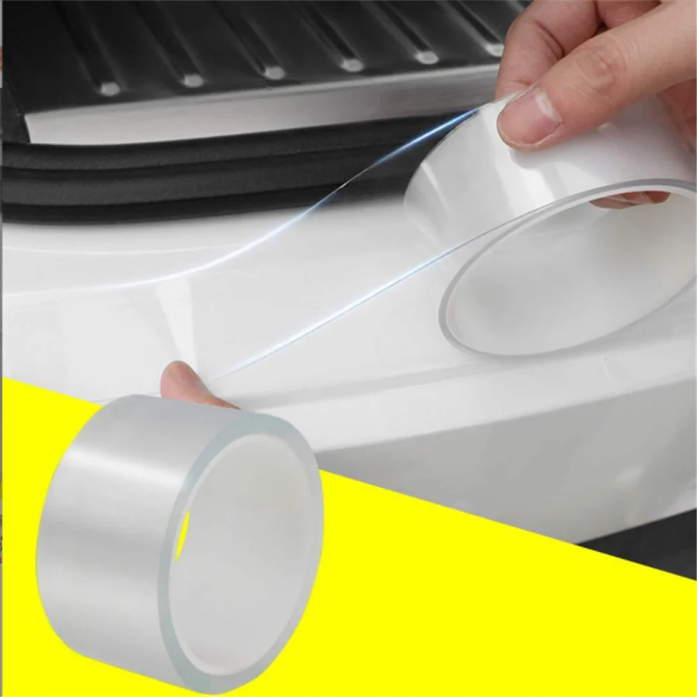 

Car trunk door sill scratch protection film for honda insight nissan juke citroen berlingo volkswagen transporter t5 ford