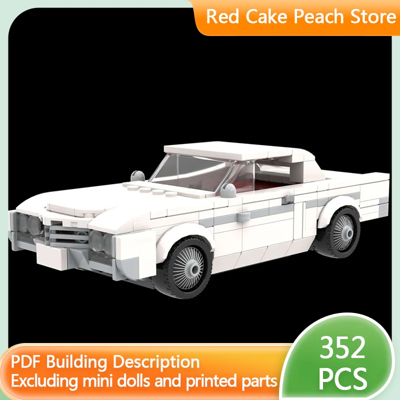 

Speed Racing Car Model MOC Building Bricks High-Performance Sedan Modular Technology Children Holiday Gifts Assemble Toys Suit