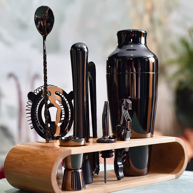 

Stainless steel French bartender set