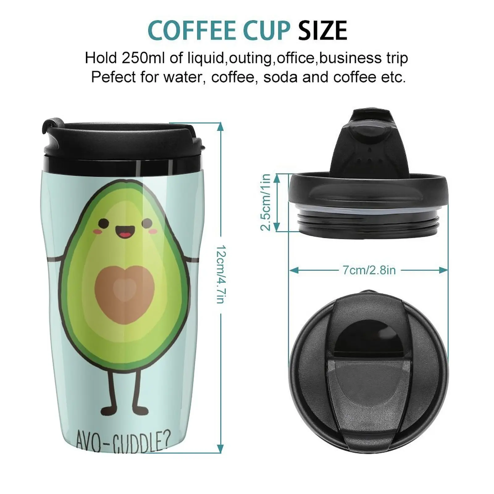 New Avo-cuddle? Travel Coffee Mug Beautiful Tea Cups Luxury Coffee Cups