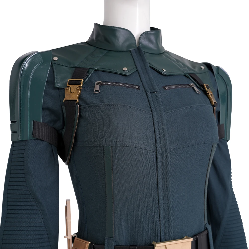 

Thunderbolts Yelena Belova Cosplay Costume Green Bodysuit Full Set Custom Size XS-XXXL Halloween Christmas Comic Con