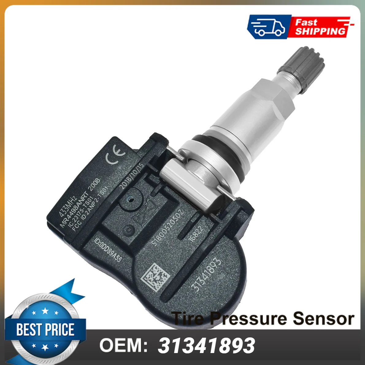 1Pcs New Tire Pressure Sensor 31341893 For Volvo XC90