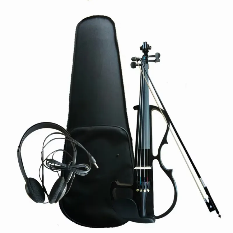 Professional Electric Violin, Silent String Instrument for Beginner Players