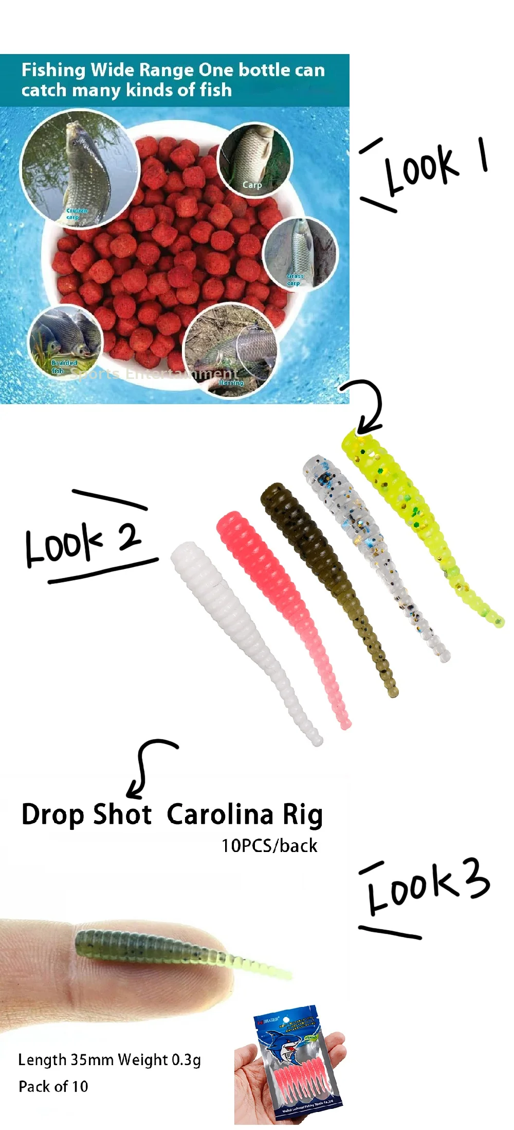 1/5 زجاجات الأسماك جاذبة الصيد الأرضية العالمي مركز علف الاسماك الصيد الغذاء المائية تغذية لصيد سمك الشبوط باس