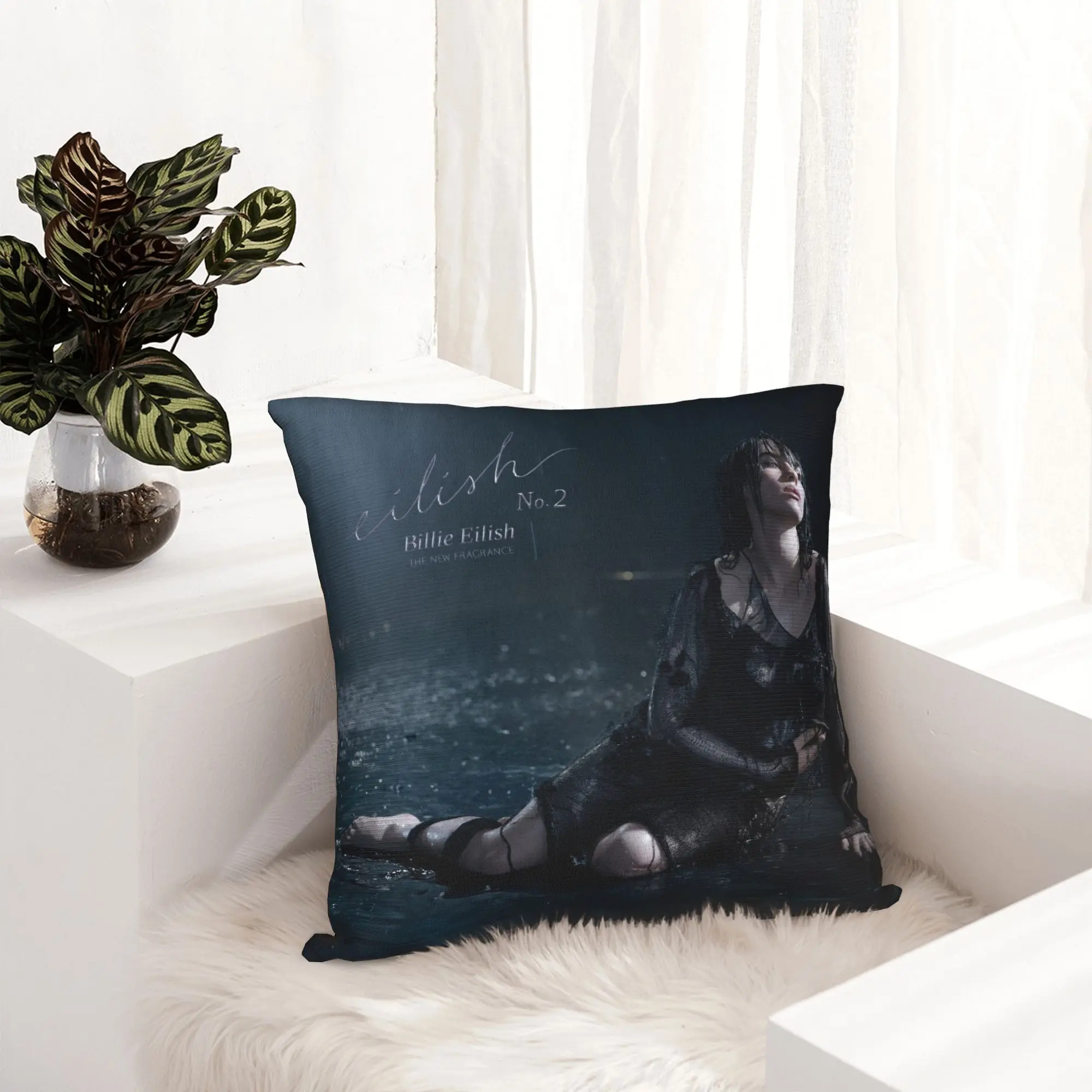 Billies Hit Me Hard And Soft Pillowcase Printed Polyester Cushion Cover Decoration Throw Pillow Case Cover Home Zippered 40X40cm