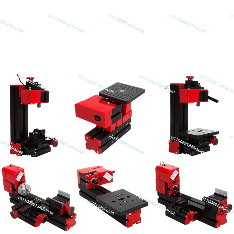 

Mini Machine Tool Multifunctional Children's Six-in-One Mini Combination Teaching Lathe Milling Machine