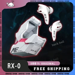 Dmooster Gundam Unicorn RX-0 Gamer Earbuds LED Bluetooth Wireless Gaming Earphones HIFI ANC Noise Reduction 45ms Low Delay Gifts