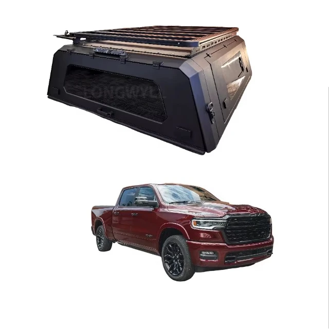 

Truck Canopy Truck Camper Shell for Ram Waterproof Truck Canopy for Off-Road Use