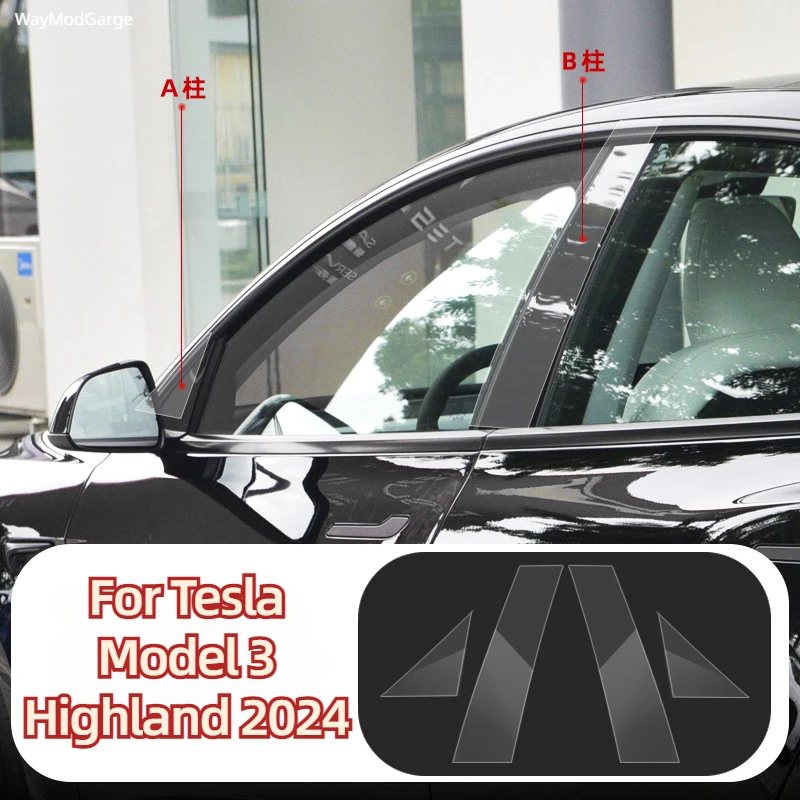 

TPU Transparent Film for Tesla Model 3 Highland 2024 Car Body Protective Film Scratch Resistant Invisible Car Cover New Model3+