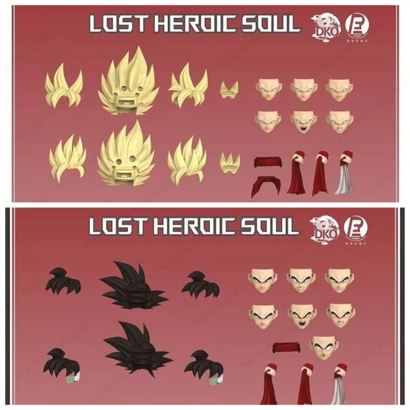 

Dragon Ball SHF Super Saiyan SSJ Sun Goku's Father Lost Heroic Soul Burdock Accessories Anime Action Figures Toys ln stock