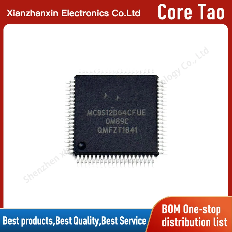 1PCS/LOT MC9S12D64CFUE MC9S12D64 QFP80 Microcontroller chip
