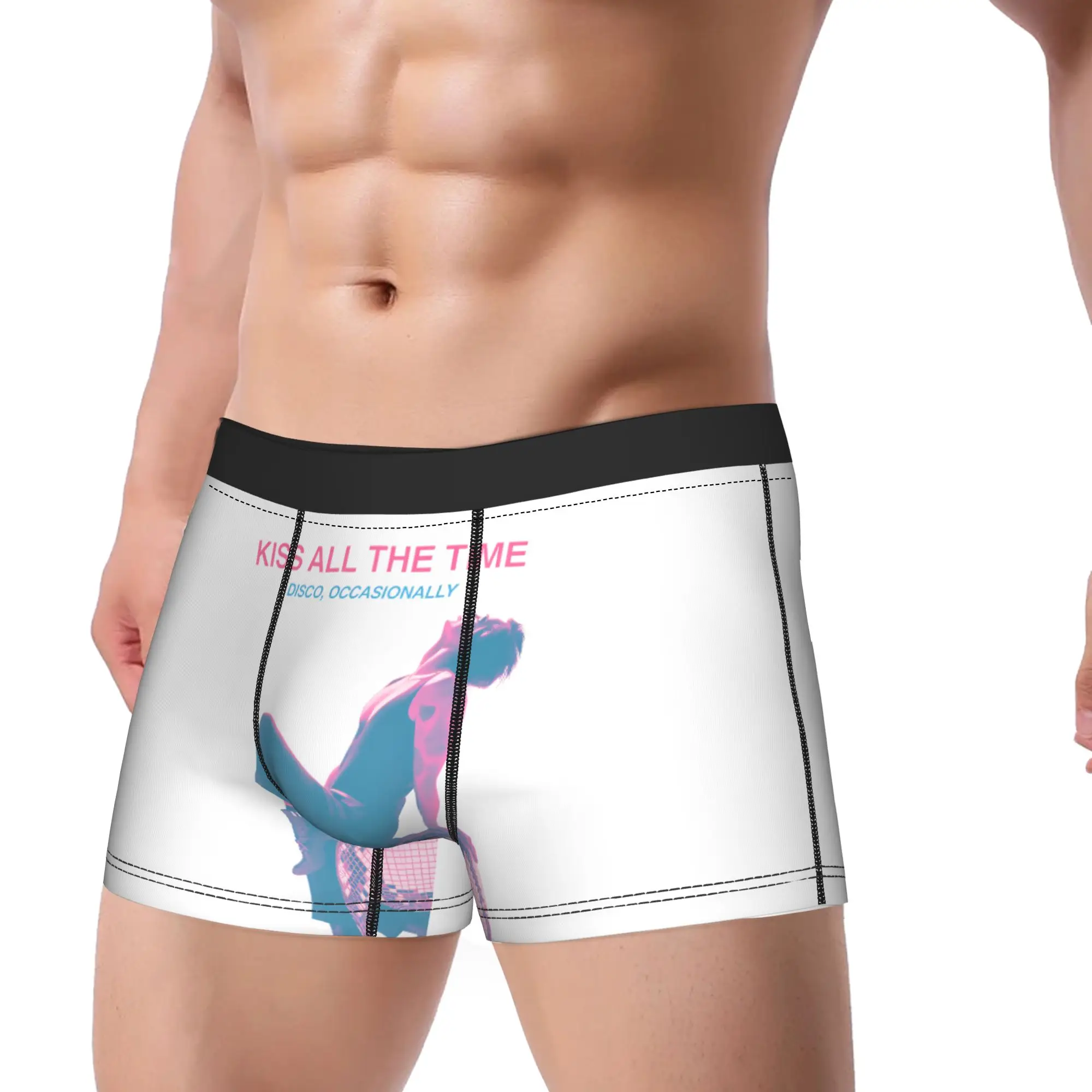 Kiss All the Time Trunk 2026 Music 3D Pouch Underwear Quality Custom DIY Shorts Briefs Breathable Males Underpants Big Size