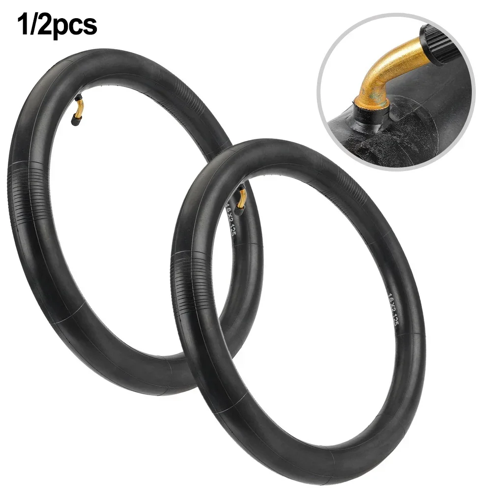 16 Inch 16x2.125(57-305) Electric Bicycle Inner Tube Replacement For Scooter Rubber E-bike Inner Tubes Cycling Accessory Rubber