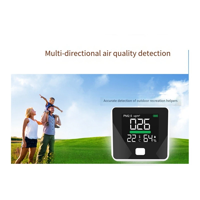 1 Piece PM2.5 Dust Detector Household Indoor Laser Meter Air Quality Testing Instrument