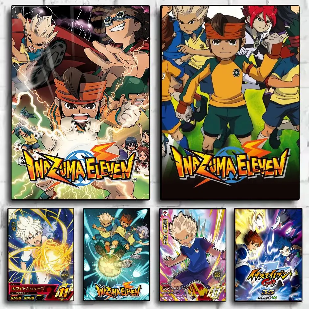 Anime I-Inazuma E-Eleven Poster Wall Art Poster Print Decorative Artwork for Bedroom Living Room Office Home Decoration