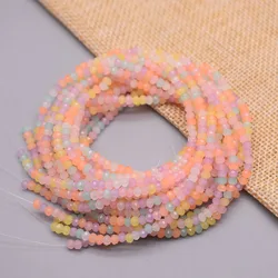 New Jelly color 2mm Crystal Rondelle Faceted Crystal Glass Beads Round Loose Spacer Beads for Jewelry Making DIY Bracelet
