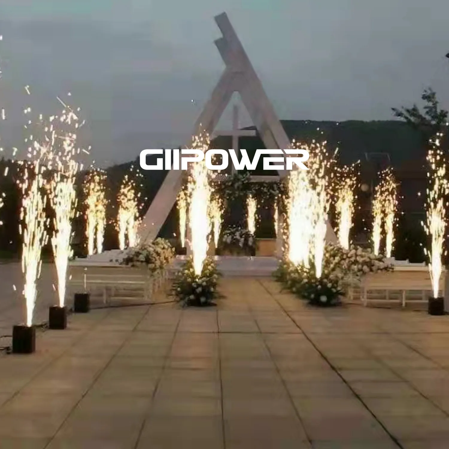 1- 200 bags Ti Powder 200g Cold Spark Machine Dmx Cold Sparkular Firework Machine Cold Sparkler Machine Card Wedding