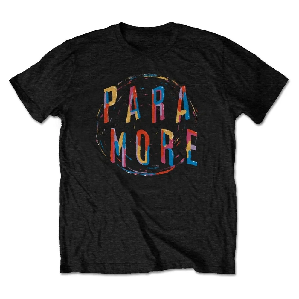 

2026 Rare Paramore Spiral Official T-Shirt High-end Luxury Is for Both Men and Women Top Y2k