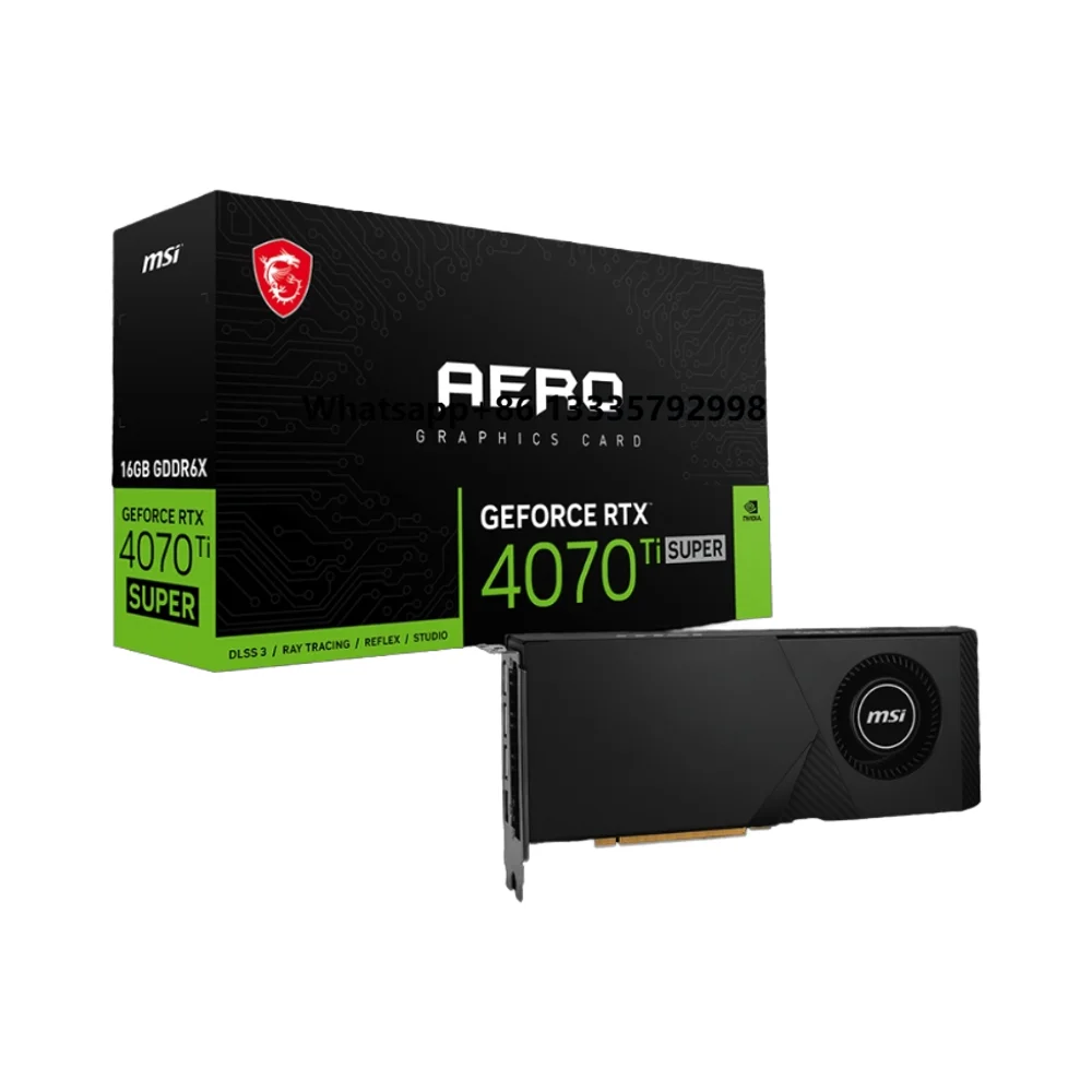 

Высокопроизводительная видеокарта AERO GeForce RTX 4070 Ti SUPER 16G