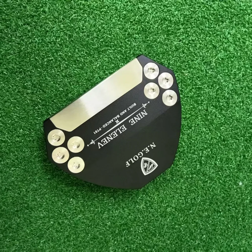

Zero torque right black hand putter Nine Elenev low balance putter Press Pistol 2 Degree Girp with head cover 2025 New
