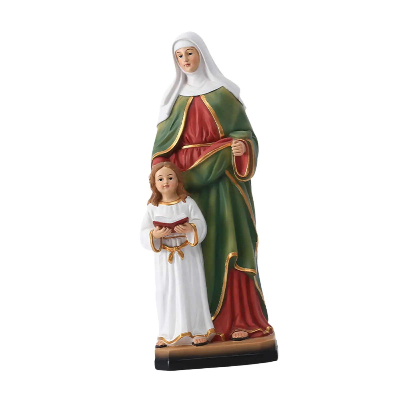 

Religious Figure Standing Statue Polyresin for Living Room Cabinet Bookshelf