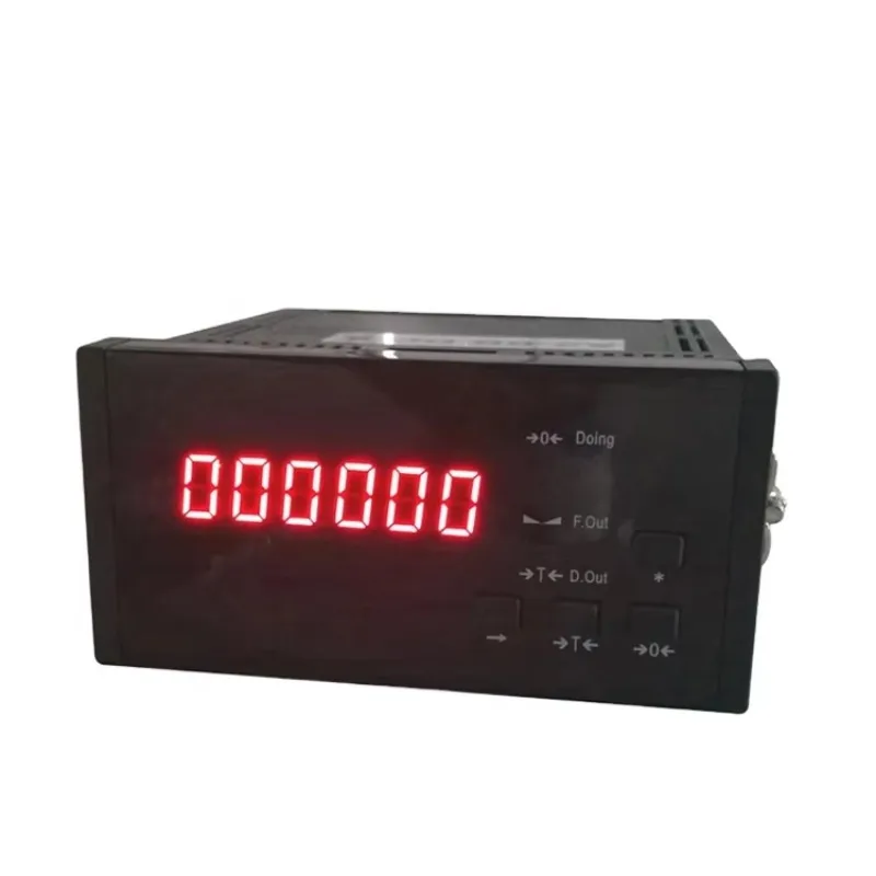 Batching scale weight control system indicator weighing controller