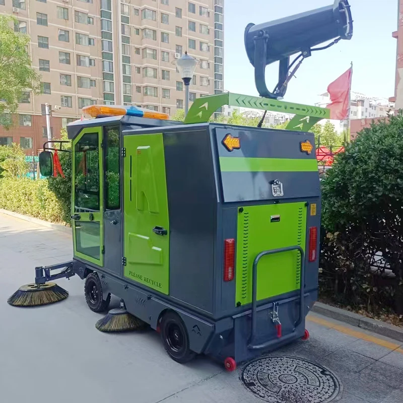 Wholesale Multifunctional Electric Road Sweeper Factory Used Sweeper Electric Sweeper