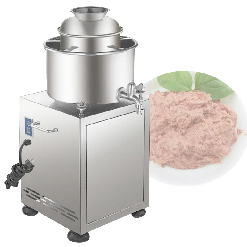 Meat Slurry Machine Stainless Steel Commercial High Speed Mixer For Beef Fish Balls Ham Sausage Molding Production