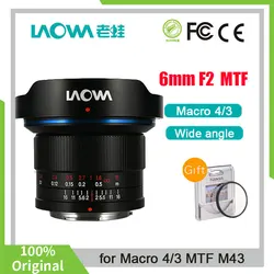 Venus Optics Laowa 6mm F2.0 Zero-D MFT Lens C-Dreamer Ultra Wide Angle Fixed Focus Auto Aperture For Micro 4/3 MFT M43 Mount