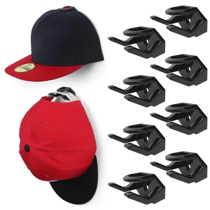 Upgraded Adhesive Hat Holder Strong Hat Hooks for Ear Headbands Baseball Caps