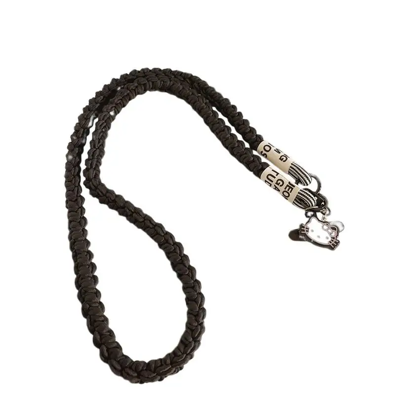 1 ชิ้น KT Cat จี้สร้อยคอสําหรับโทรศัพท์มือถือพลาสติก Patch Crossbody คอคลิป Snap แขวนเชือก