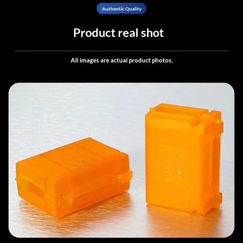 1Pcs CNP103 Mini Gel Wire Connector Plastic IPX8 Rainproof Terminal Block Waterproof Rainproof Mini Size
