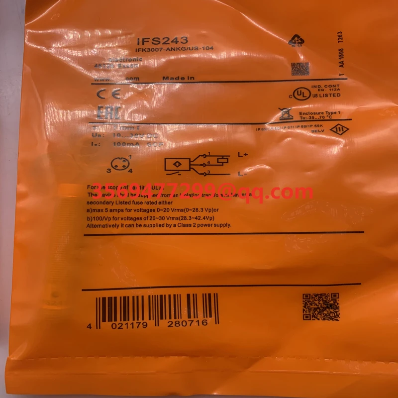 

Proximity switch IFS242 IFS243 IFS248 IFS213 IFS214 Brand new original spot