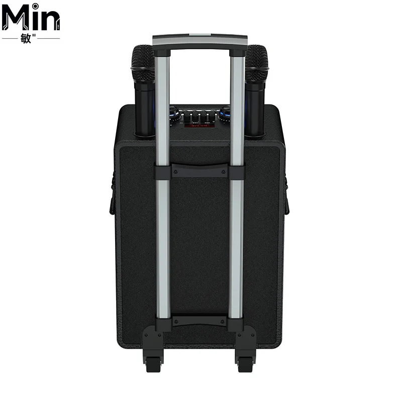 Professional 8 Inch Audio Speaker Portable Outdoor Bluetooth Speaker Strong Sound For Outdoor Meeting Party Camping Activity