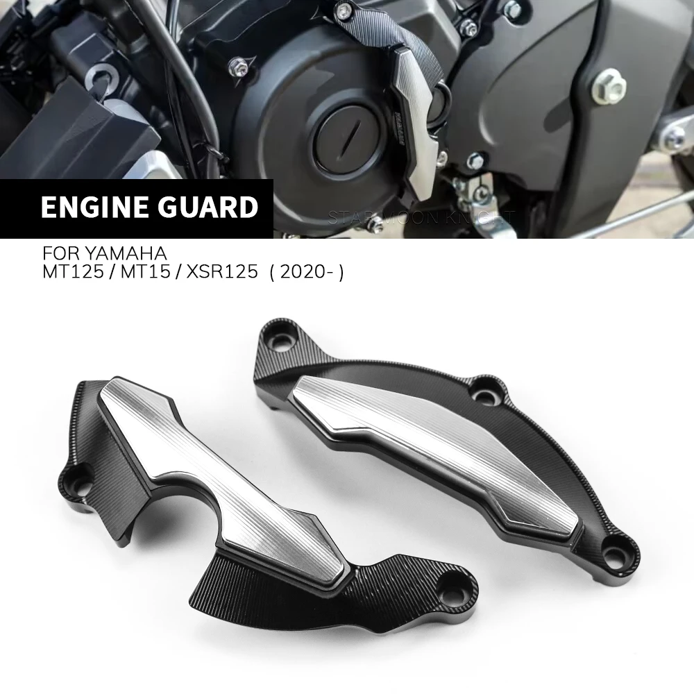 

For YAMAHA MT125 MT-125 MT 125 MT15 MT-15 MT 15 XSR125 XSR 125 2020- Engine Guards Cylinder Head Guards Protector Cover Guard