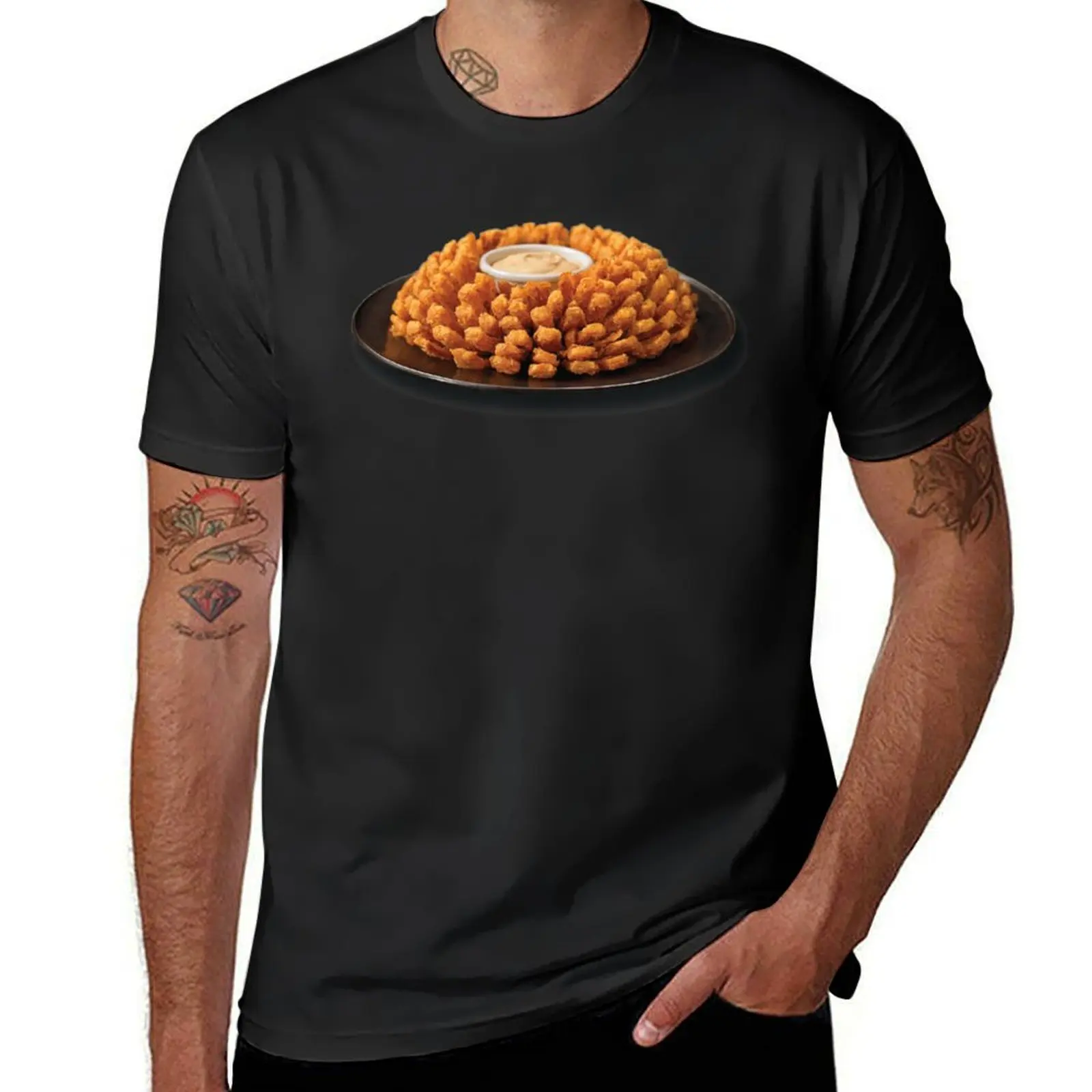 Blooming Onion T-Shirt customizeds anime summer tops Men's t-shirt