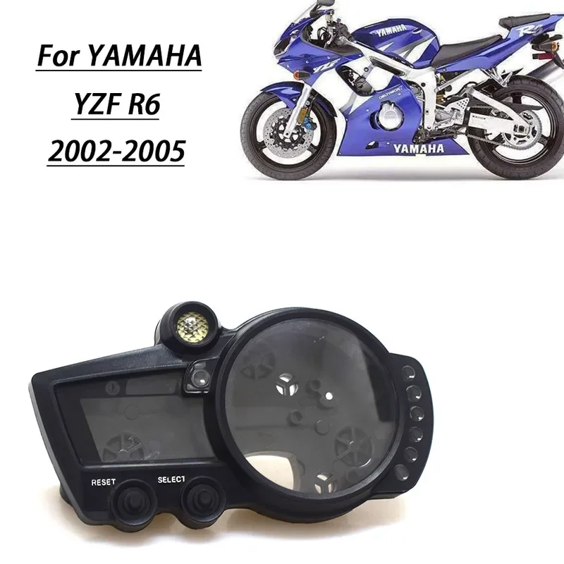 

Для Yamaha YZF-R1 YZFR1 2002 2003 YZF-R6 YZF R6 2003 2004 2005 мотоциклетный спидометр, тахометр, инструмент, чехол