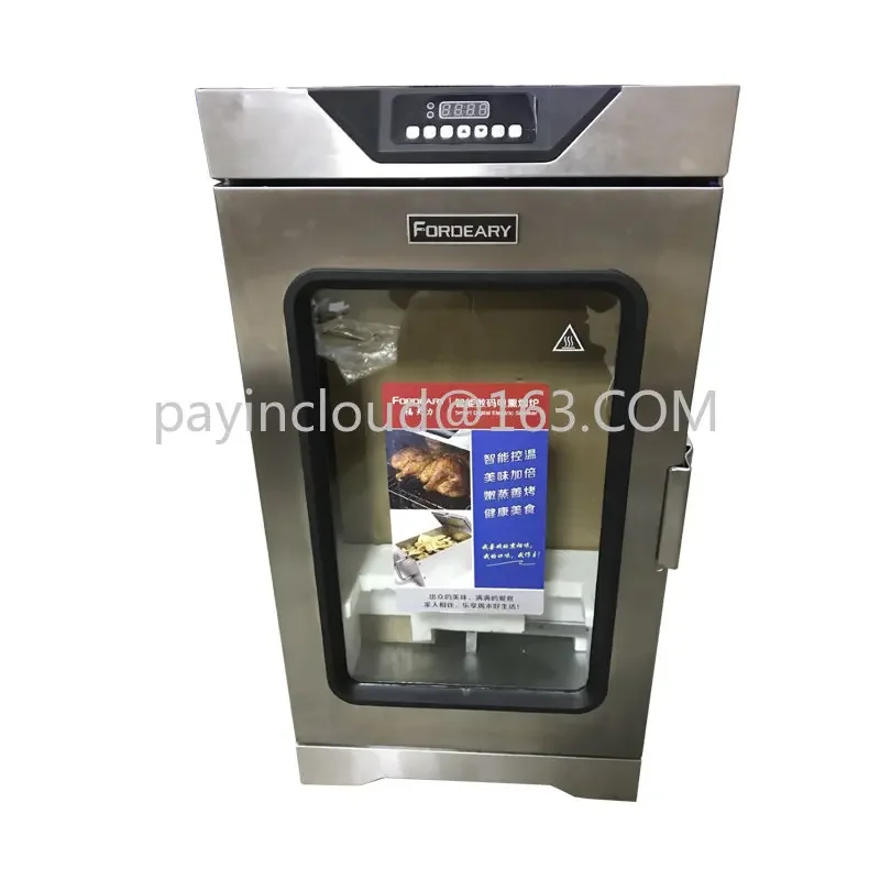 60L Intelligent Electric Oven Electric Fume Oven Wood Chips Meat Usage Smokehouse Oven/small Sausage Fish Smoked Bacon Furnace