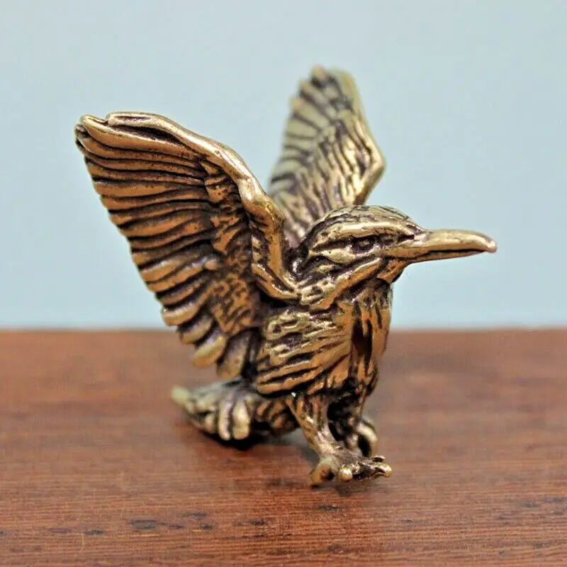 Hummingbird Figurine Brass Bird Statue House Decoration Animal Figurines Toys