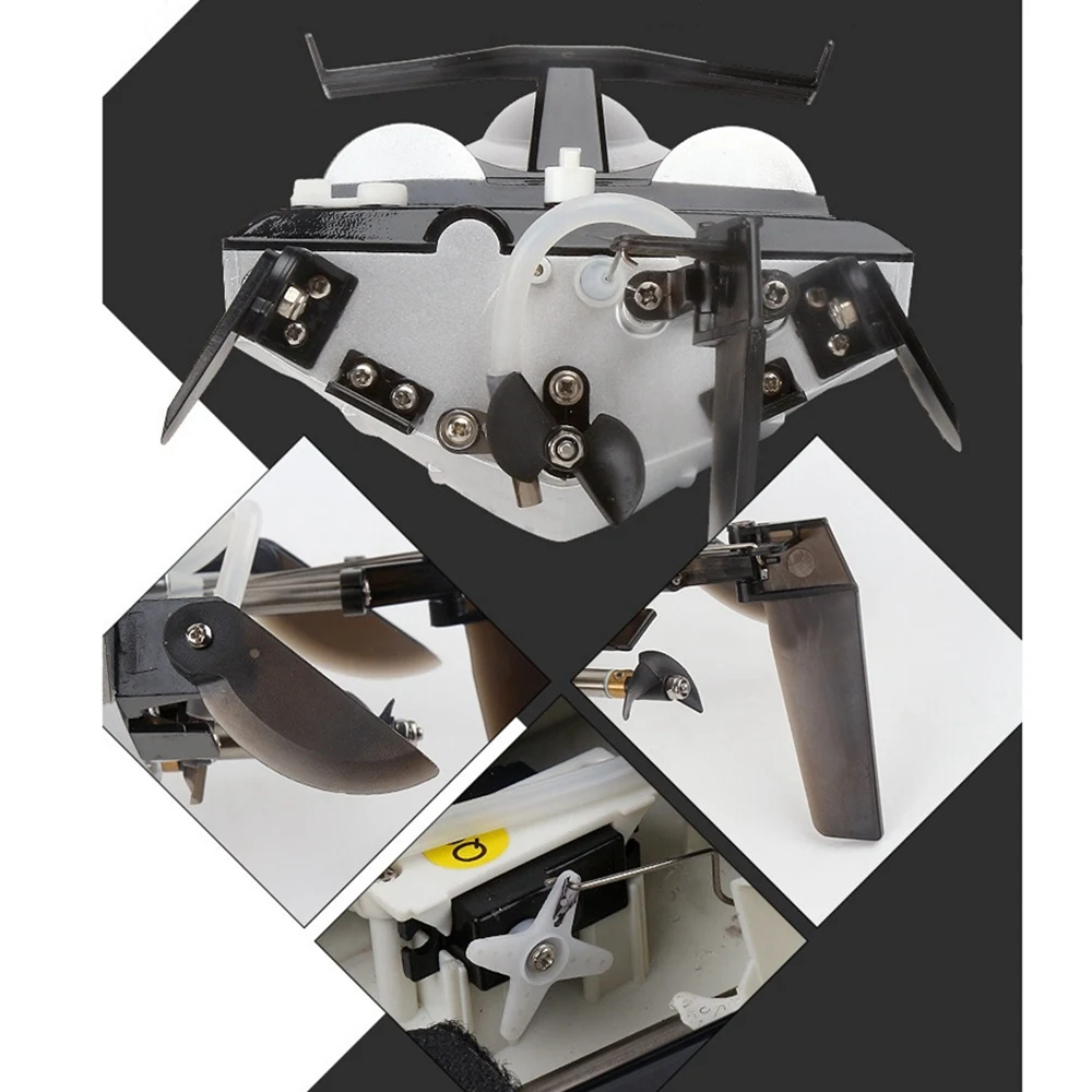 FT012-6 워터 나이프 턴 핀 워터젯 부품, Feilun FT012 2.4G 브러시리스 RC 보트 예비 부품 액세서리