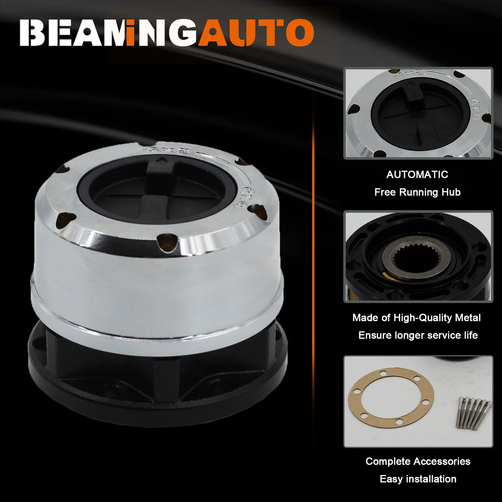 1 Piece x For KIA Sportage Grand Retona Frontier Besta Bongo Ceres 4x4 Manual Free wheel locking hubs B034 AVM460