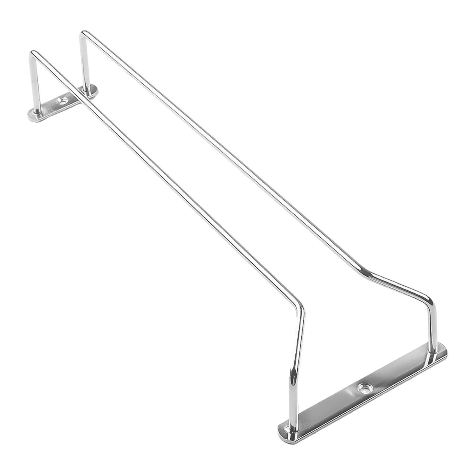 Wine Glasses Rack for Kitchen Bar, Sturdy Stainless Steel Hanger, Perfect for Glass Display, Easy to Slide, Minimal Breakage