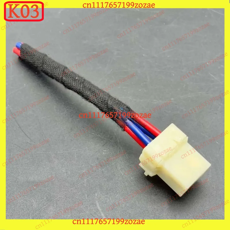 k03 1pc Car AC Heater Blower Motor Resistor Regulator Wire Harness Plug Cable Compatible with Verna Elantra Accent Auto Parts