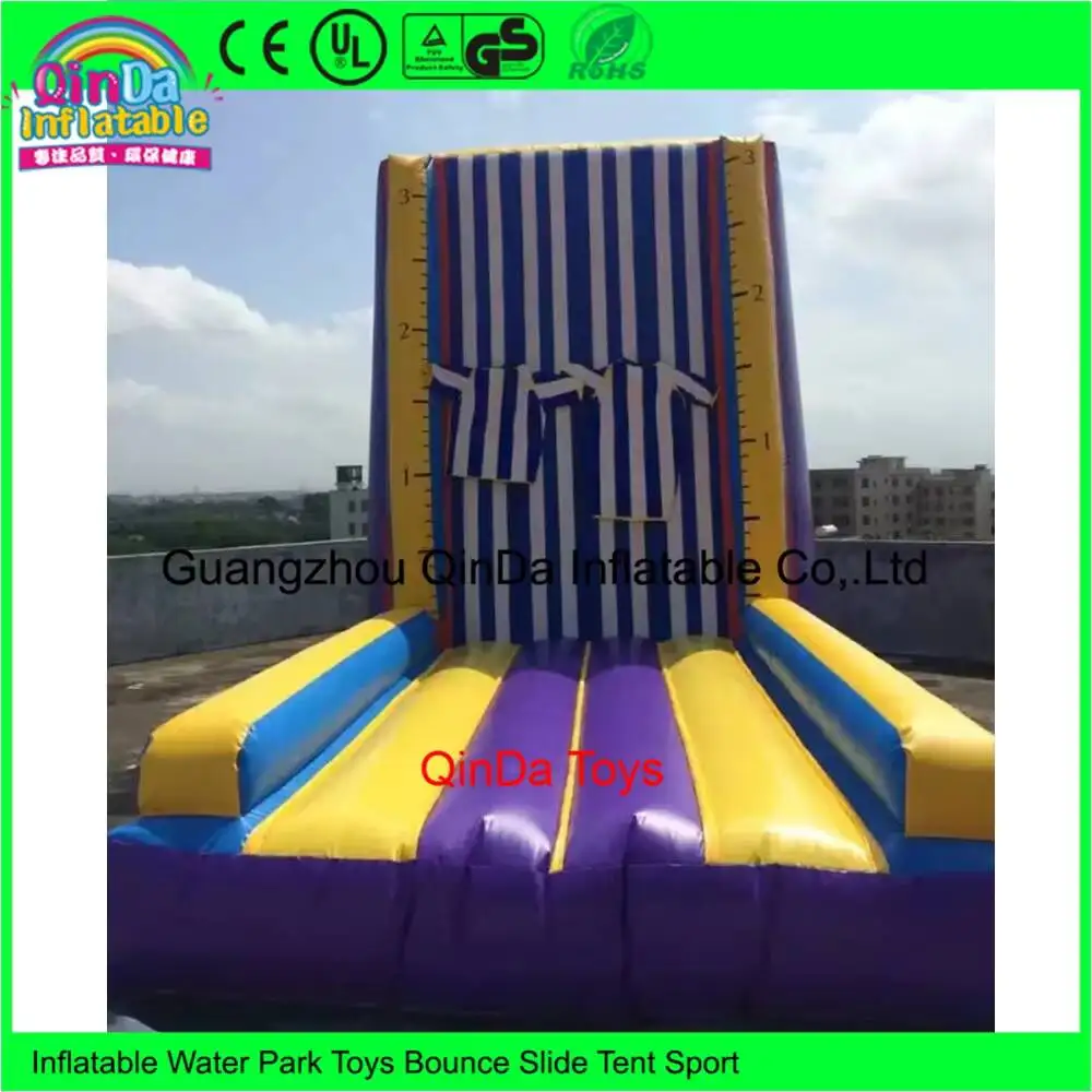 Pared adhesiva inflable del salto del PVC de los juegos de carnaval más vendidos para niños y adultos