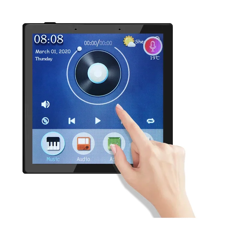

4 Inch Smart Home Android Controller Monitor Zigbee Display In Wall Tablet