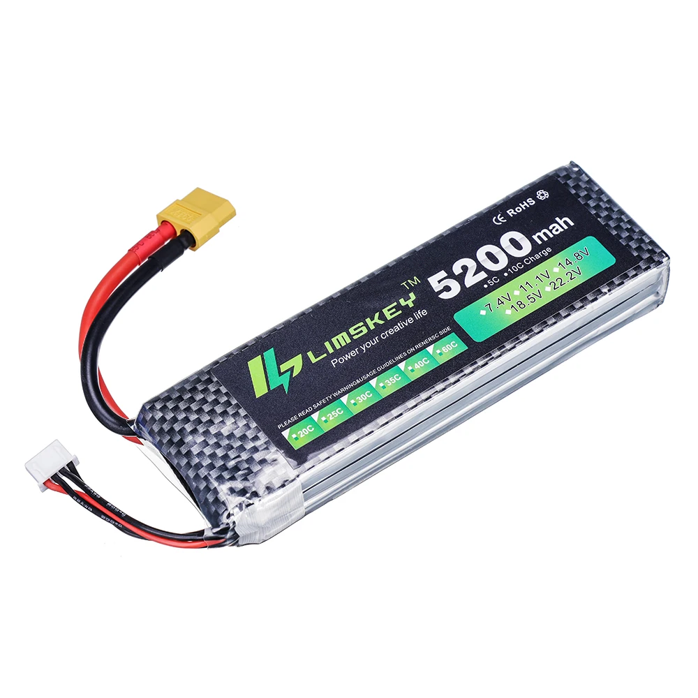 7.4v 11.1v 14.8v 1500mAh 2200mah 2800mah 4200mah 5200mah 6000mAh 3s akumulator lipo do zabawek RC samochód samolot helikopter części do łodzi