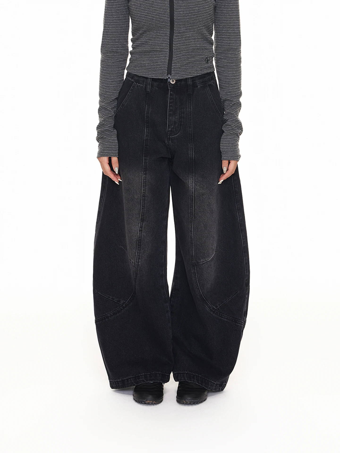 

Джинсы SUNDAYPLAN в американском ретро-стиле, винтажные, широкие, свободного кроя, повседневные, из хлопкового денима, для мужчин и женщин